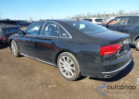 2014 Audi A8 4.0T z USA, uszkodzony, nr VIN WAUA2AFD7EN007162